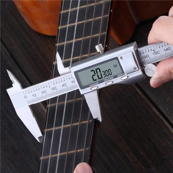 Digital Caliper 6 Inch Measuring Tool Stainless Steel - Picture 4 of 7